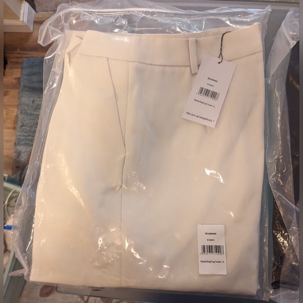 BECAUSE of ALICE CREAM SUIT SZ XL - Picture 3 of 5